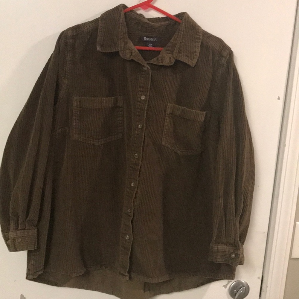 Roaman’s long sleeve button up shirt